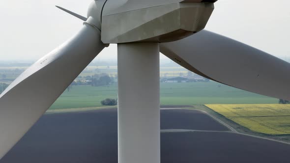 Wind Turbines Generating Renewable Environmentally Friendly Energy