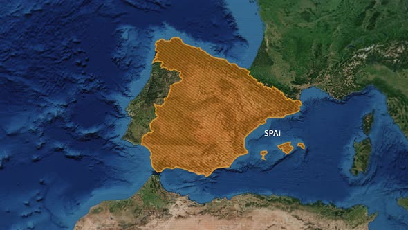 Geolocation of the City of Sevilla on the Map