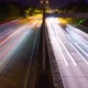 Cars Traffic on London Orbital motorway M25 at Night - VideoHive Item for Sale