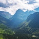 Mountains in Glacier National Park - VideoHive Item for Sale