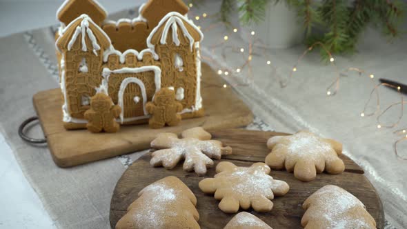 Gingerbread House Christmas Homemade Baking