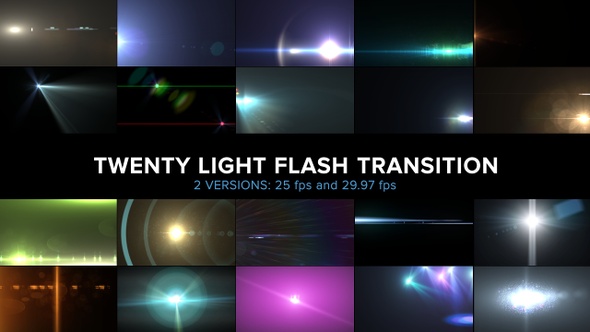 Twenty Light FlashTransitions Pack