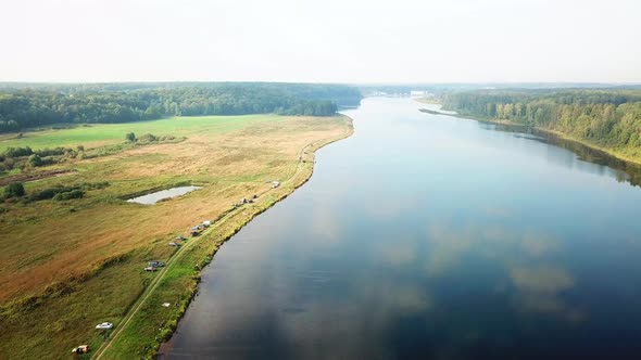 Fishing Competition On The Western Dvina River 13