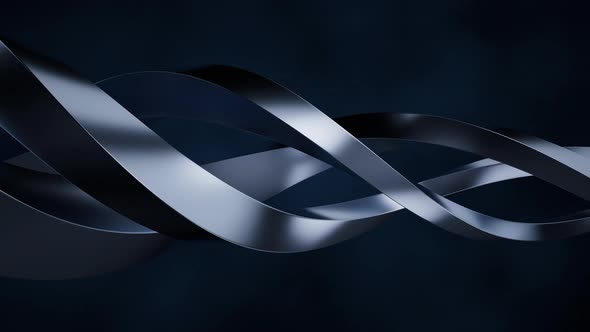 Metallic curve geometry background