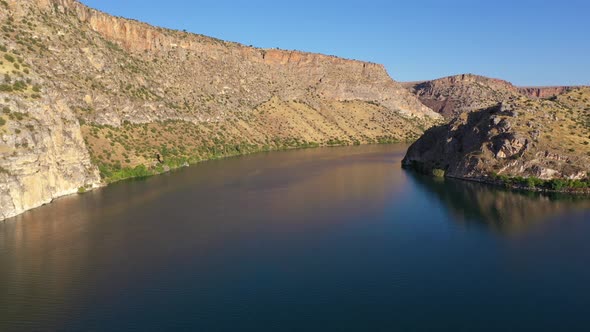 Halfeti  Euphrates river in Şanlıurfa.