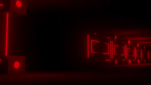 4k Colored Light Corridors alt