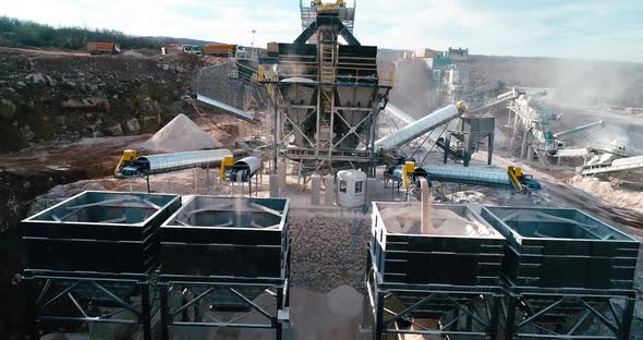 A Stone Crushing Plant