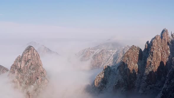 The amazing Yellow Mountains in China