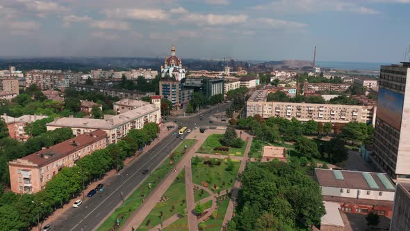 Mariupol Ukraine September 30 2021 Mariupol Before the War with Russia