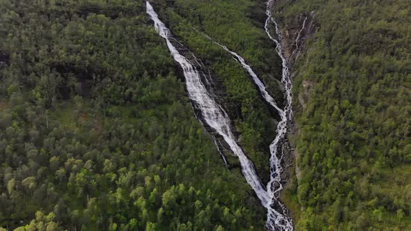 Norway Aerial Drone High View