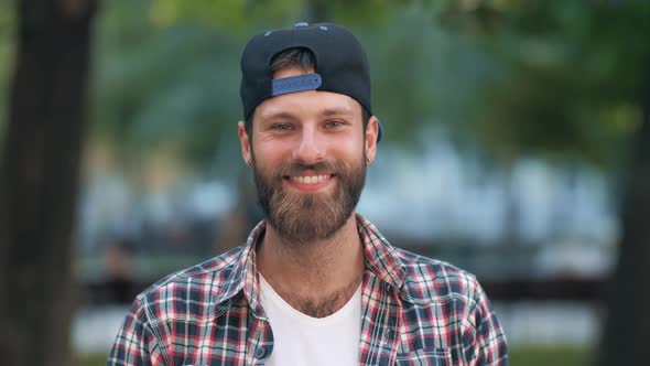 Portrait of a Happy Man