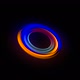 Abstract seamless loop of 3D render neon circle. - VideoHive Item for Sale