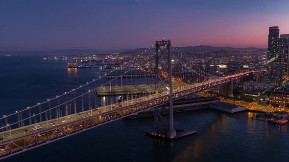 San Francisco At Golden Hour