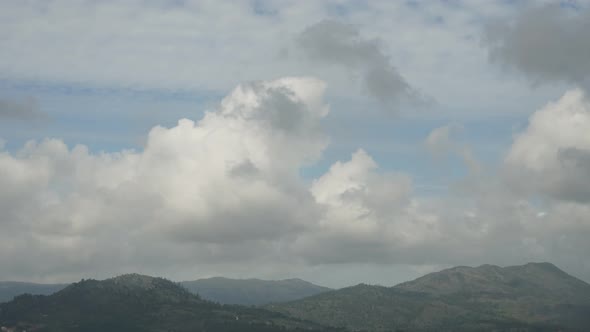 Clouds Over Mountain