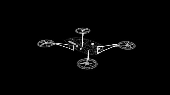 Land research drone