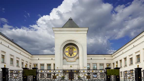 Residence of Patriarch of Moscow and All Russia. Danilov Monastery. Moscow,Russia   