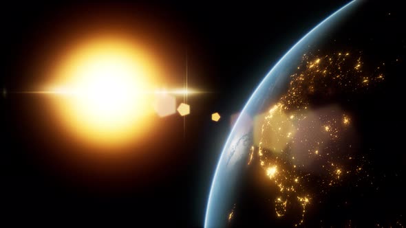 Sunrise Over the Earth alt