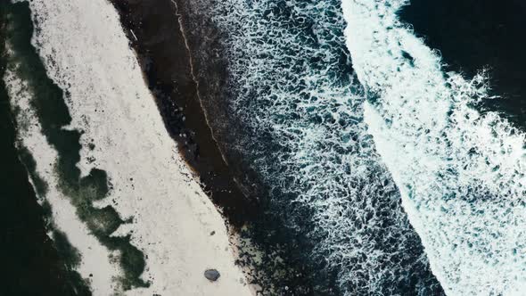 Waves on a Nordic Beach