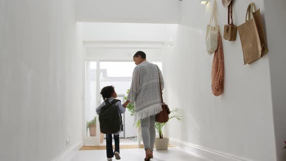 Family enjoying free time at home