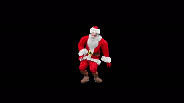 Santa Claus Dancing 4K