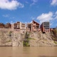 Houses with balconies in the historic district of Tbilisi. Georgia - VideoHive Item for Sale