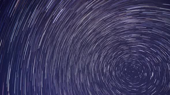 Star Trails ,Rotating stars , FHD