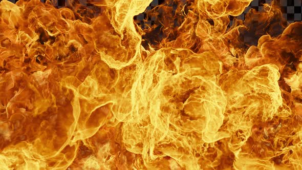 Fire Transitions Pack 3 - 4k, Alpha, Pr4444 alt