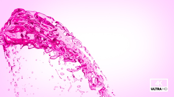 Fountain Pink Water Splash alt