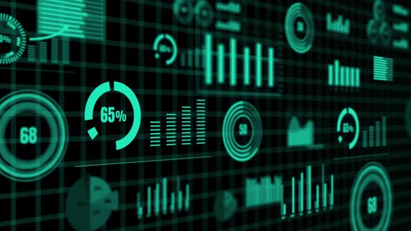 Visionary business dashboard for financial data analysis