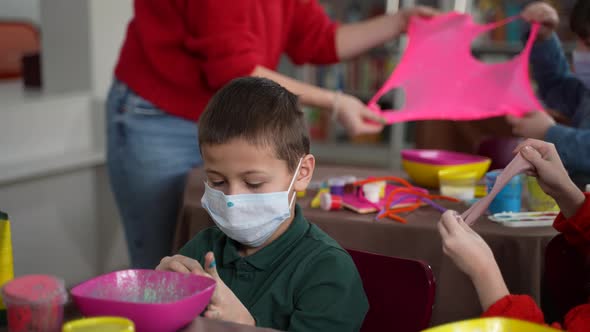 Children with Disabilities During Gaming Activity