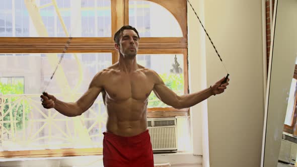Workout With A Jump-Rope