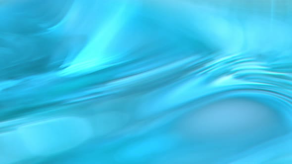 Super Slow Motion Abstract Shot of Waving Blue Gel Liquid Background at 1000Fps