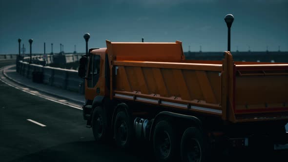 Big Lorry Truck on the Bridge alt