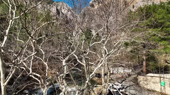 Canyon in the mountains Turkey Alanya 4 K