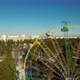 Empty Ferris Wheel Ride in Winter Park - VideoHive Item for Sale
