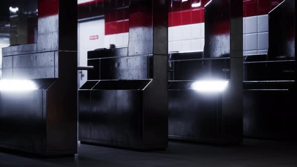 Empty Train Station During the Covid19 Pandemic alt