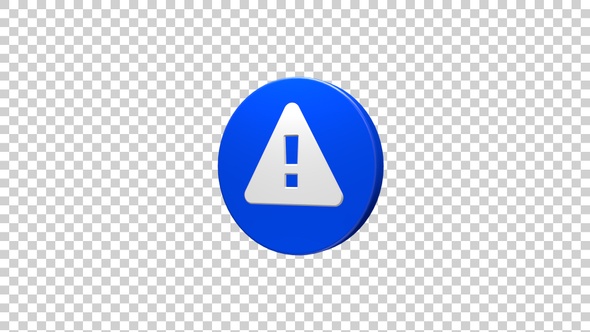 Warning Icon Rotating