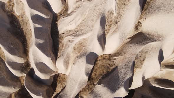 Cappadocia Landscape Aerial View, Turkey, Goreme National Park