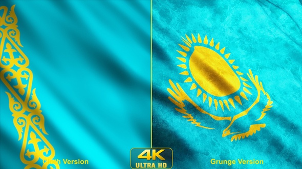 Kazakhstan Flag