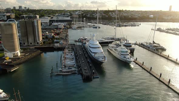 Viaduct Harbour, Auckland New Zealand