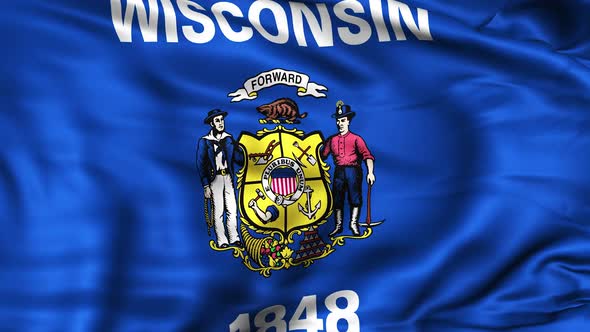 Wisconsin State Flag