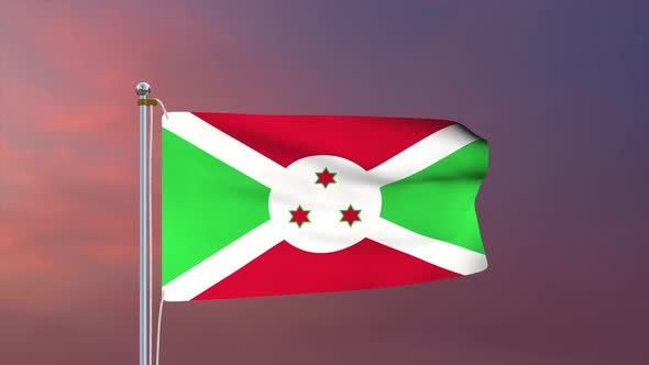 Burundi Flag 4k