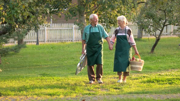 Happy Senior Gardeners.