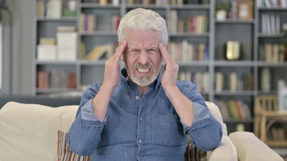 Headache, Old Man with Head Pain