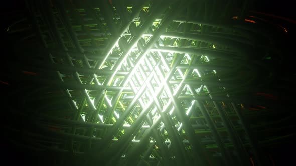 Psychedelic Kaleidoscope Patterns Animation Geometric Colorful Background