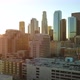 Downtown Los Angeles Aerial La City Scenic Sunset - VideoHive Item for Sale