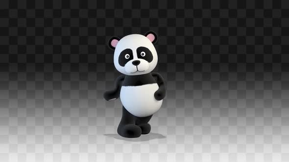 Panda Bear Dancing Hip Hop Dance