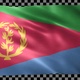 Eritrea waving flag looped - VideoHive Item for Sale