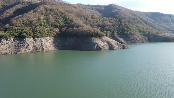 dam, lake, river