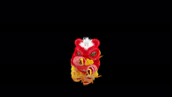 74 Chinese New Year Lion Dancing 4K